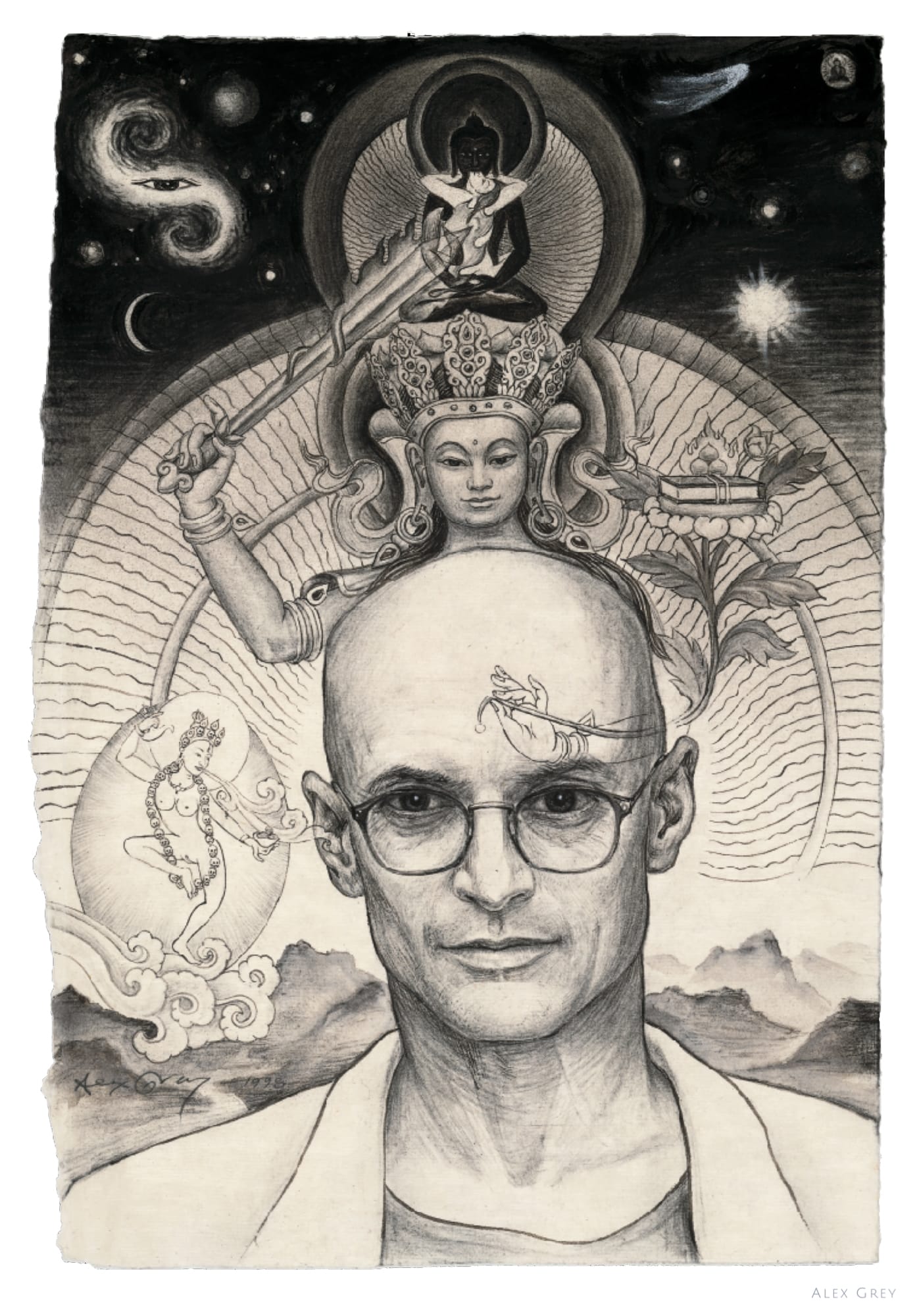 Ken Wilber by Alex Grey