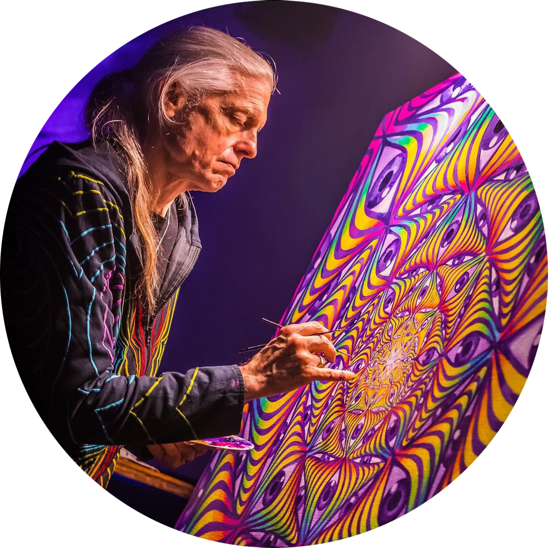 Alex Grey Live Painting About Section 